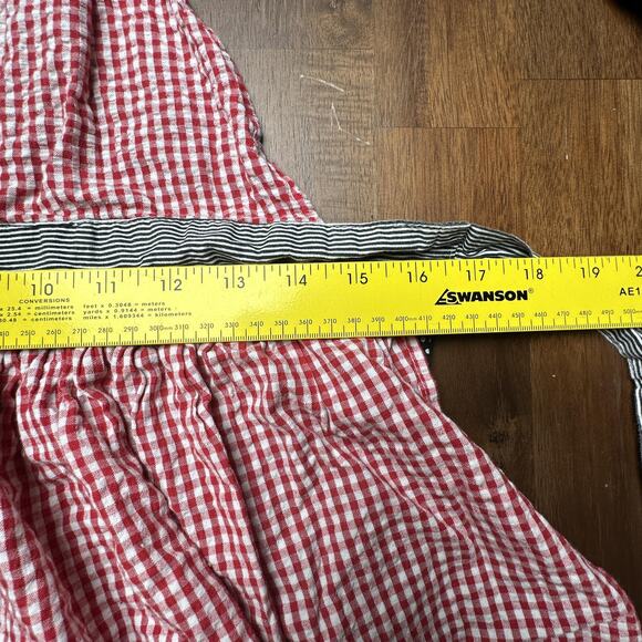 Sur La Table Apron Womens One Size Gingham Ruffle Paris Eiffel Tower Polka Dot - Picture 7 of 12